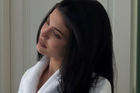 Kylie Jenner’s Bathrobe Snapshot Adds Edge to Monthly Recap