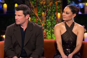 Nick and Vanessa Lachey at the Love Is Blind Season 10 reunion