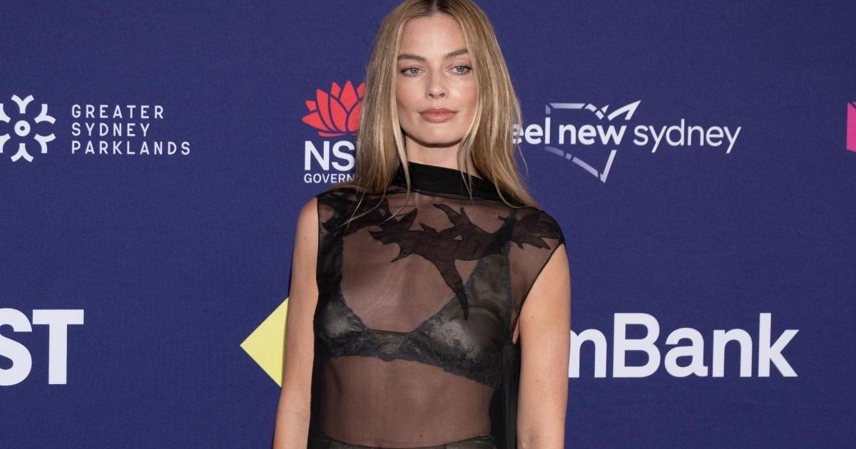 Margot Robbie's Fully See-Through Chanel Skirt Couples With the Handbags