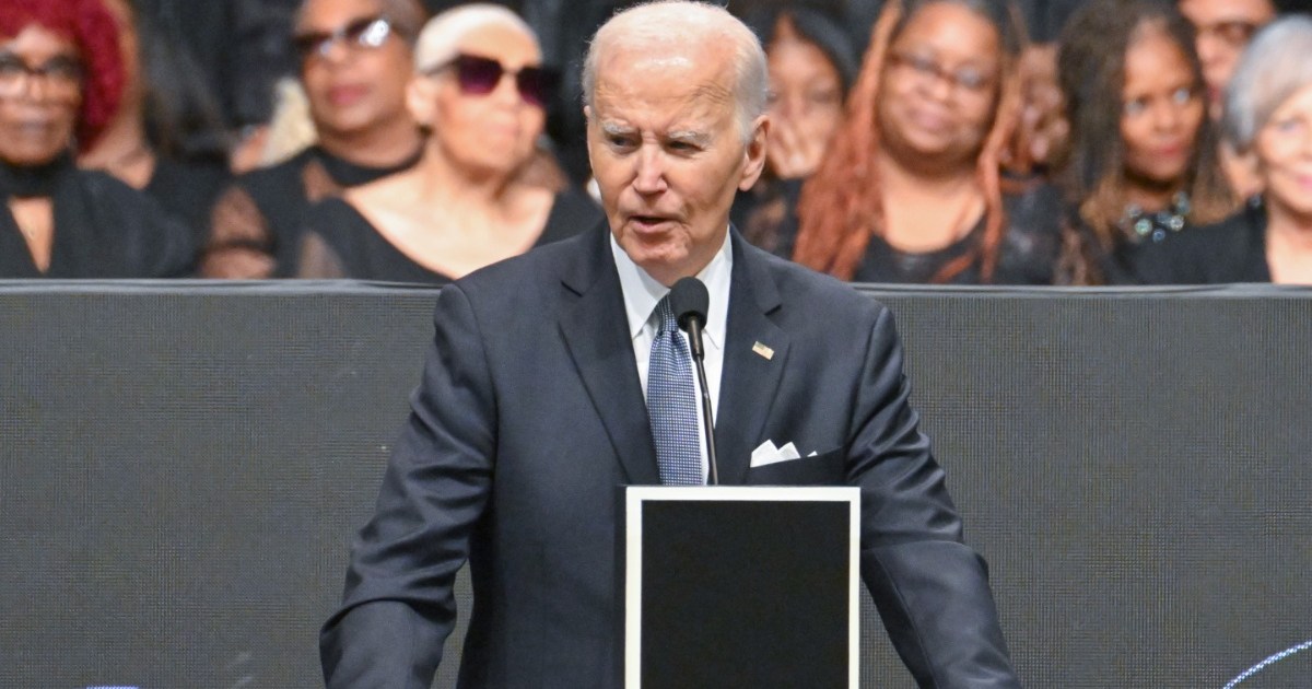 Joe Biden Slammed Over His Eulogy at Jesse Jackson’s Funeral