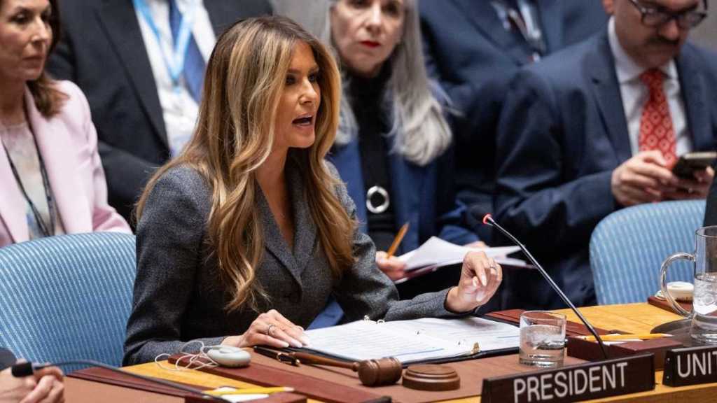 Melania Trump Calls for Safeguarding Kids' Education at UN Amid Iran War