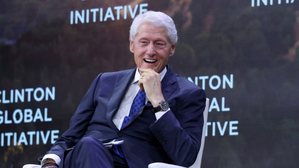 Bill Clinton Explains Viral Bath Tub Photo With Woman in Epstein Files