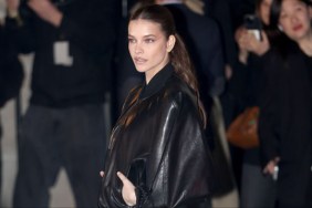 Barbara Palvin's Balenciaga Shorts Feature Unexpected High Slits