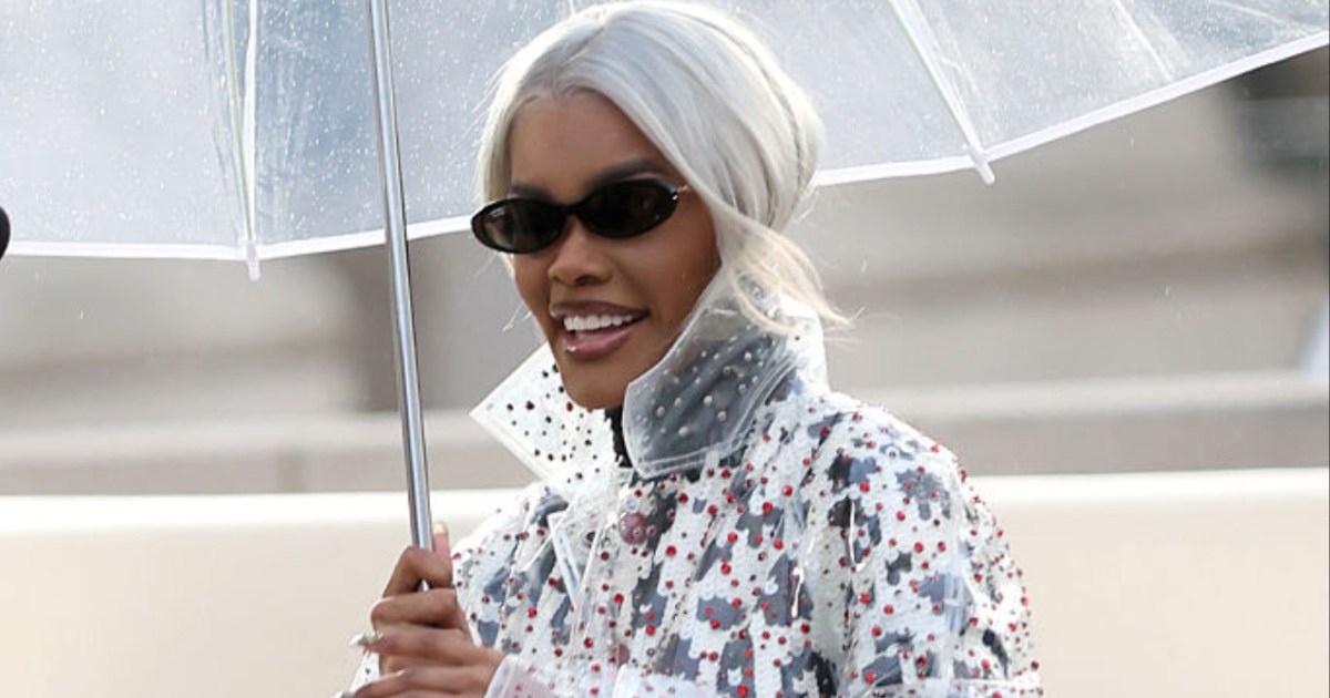 Teyana Taylor’s Fully See-Through Chanel Coat Perfectly&hellip;