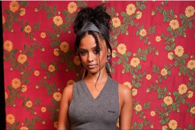 Tyla Wears Gabardine Pants Too Low for Miu Miu PFW Show