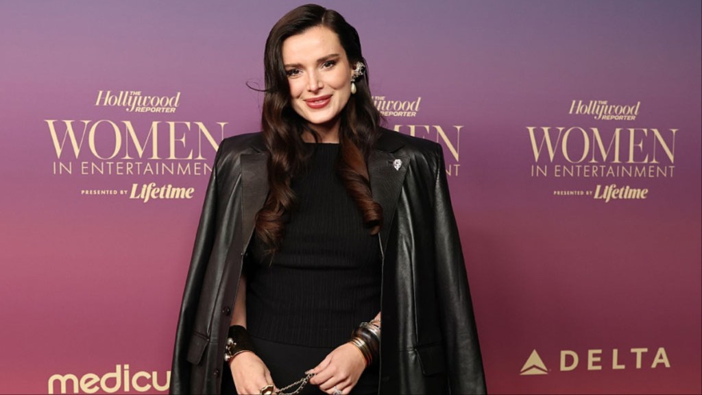 Bella Thorne Captures Attention in Strappy Dress in New Photo Dump