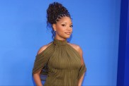 Halle Bailey's Sheer Cult Gaia Gown Boasts 2 Dangerously High Slits