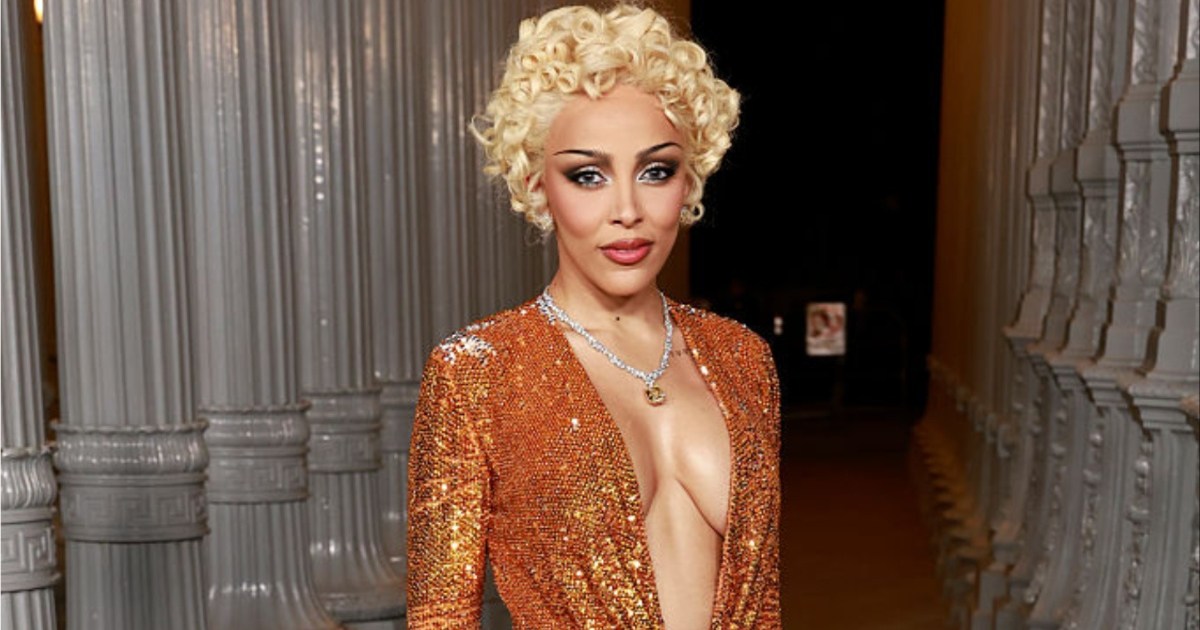 Doja Cat’s See-Through Ralph Lauren Dress Is as Netted as It Gets