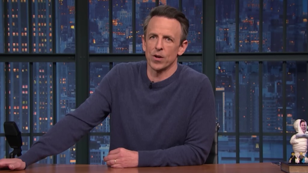 Seth Meyers Makes Fun of Donald Trump's NATO Requests