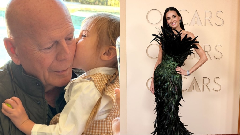 Demi Moore’s Sweet Photos for Bruce Willis Birthday Include Granddaughter