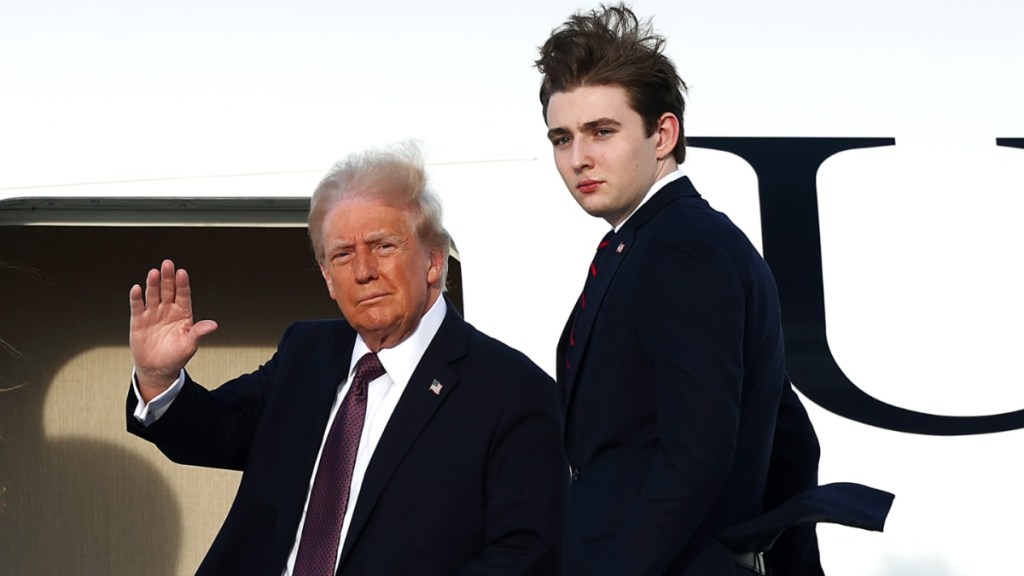 Donald Trump’s Son Barron Called ‘Good-Looking Gentleman’ by Japanese PM