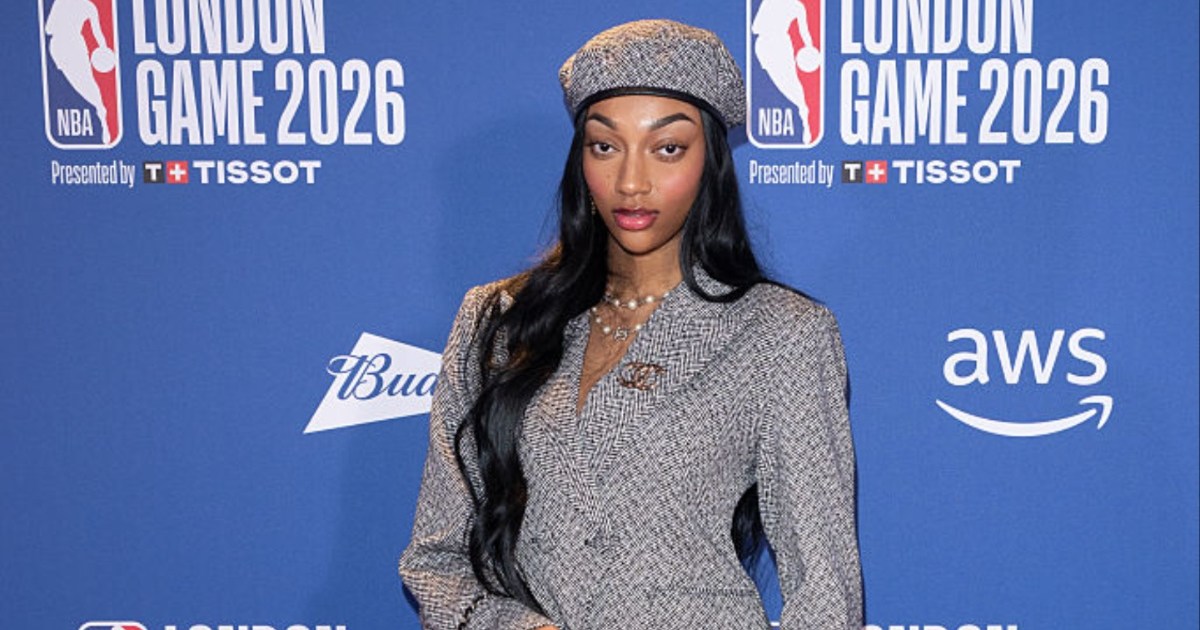 Angel Reese’s Basic Cami Top Keeps It Casual Under Juicy&hellip;