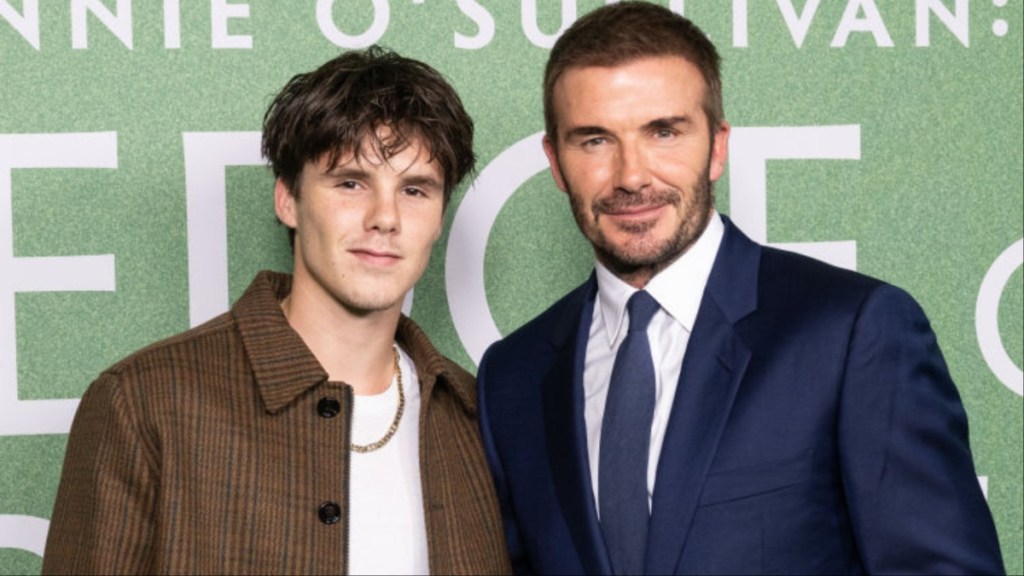 David Beckham Proudly Backs Son Cruz at His Rock Band’s Show in Paris