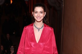 Anne Hathaway's Valentino Gown Boasts a Daring Neckline