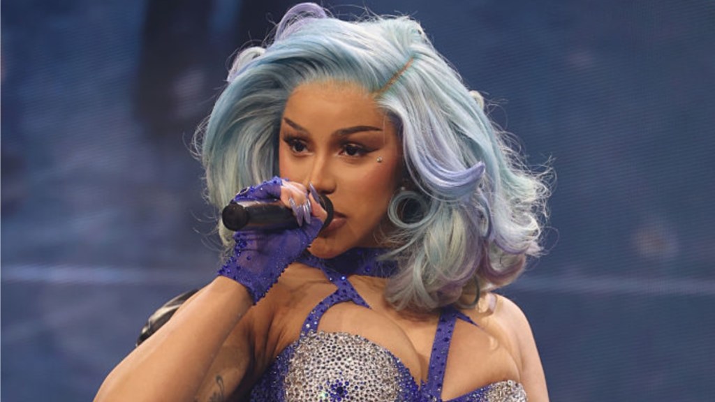 Cardi B’s Jean Paul Gaultier Micro Playsuit Could Pass for a Tank Top