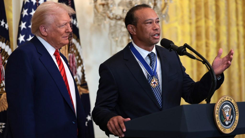 Donald Trump Reacts to Tiger Woods Crash: 'Amazing Man'