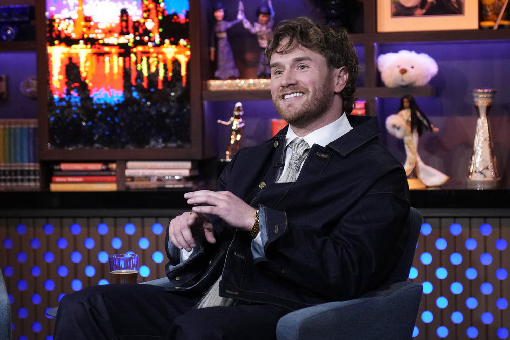 West Wilson on Watch What Happens Live in his horse hair tie...