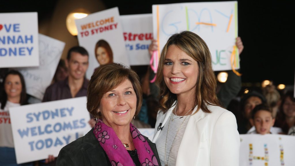 Nancy and Savannah Guthrie