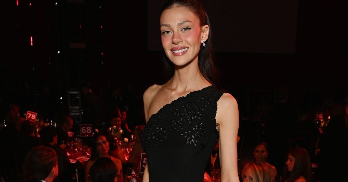 Nicola Peltz Goes Minimal in Nude Mini Shorts for Elle Spain