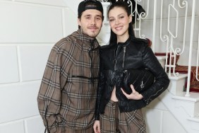 Brooklyn Beckham with his wife