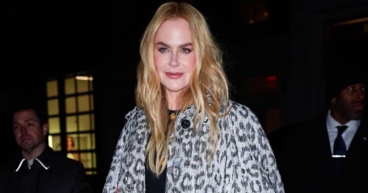 Nicole Kidman’s Leopard Print Chanel Coat Is So Mob&hellip;