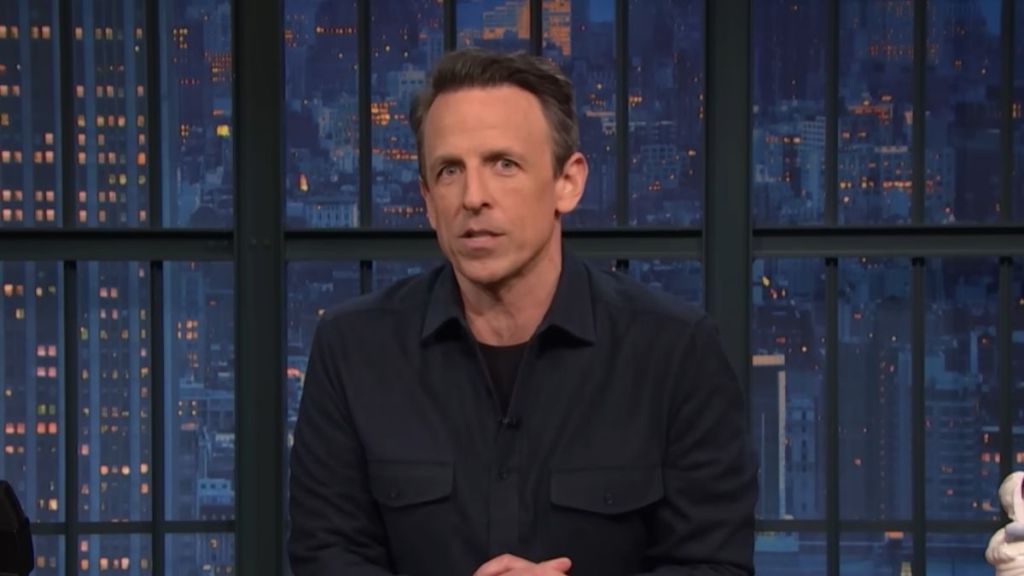 Seth Meyers Mocks Donald Trump's Secretary of War Pete Hegseth