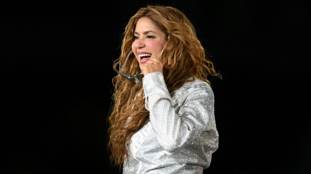 Shakira Brings a Sheer Corset Moment as Residency Buzz Heats Up