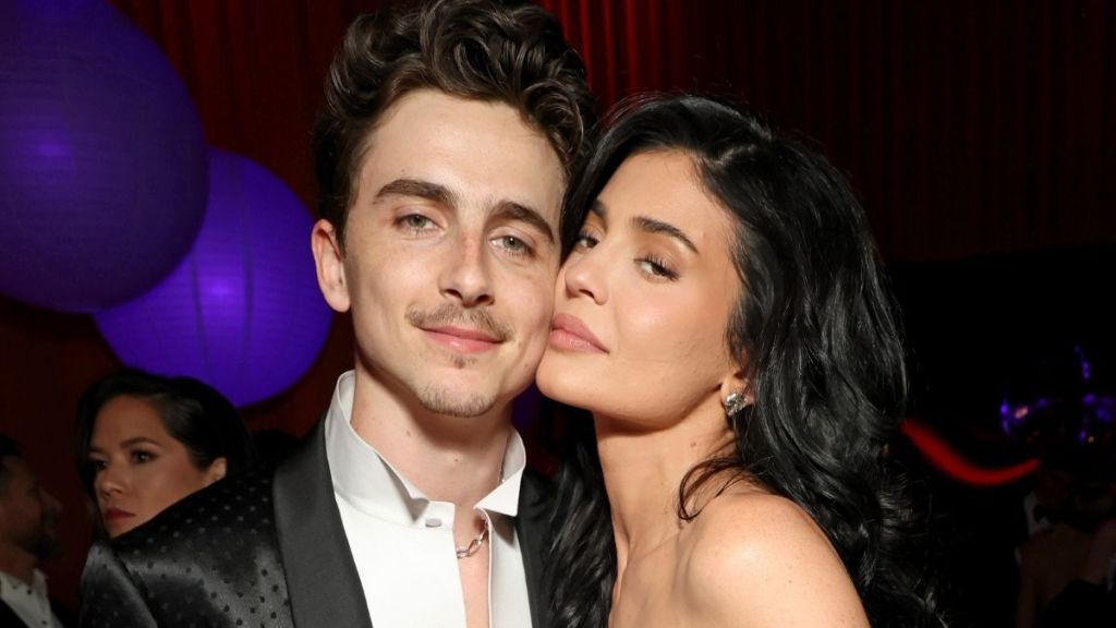 Timothée Chalamet and Kylie Jenner