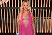 Zara Larsson’s Dior Dress’ Ridiculously High Slit Is Held by Strings