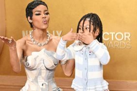 Teyana Taylor's Younger Daughter Poses for Her Own Photos at Actors Awards