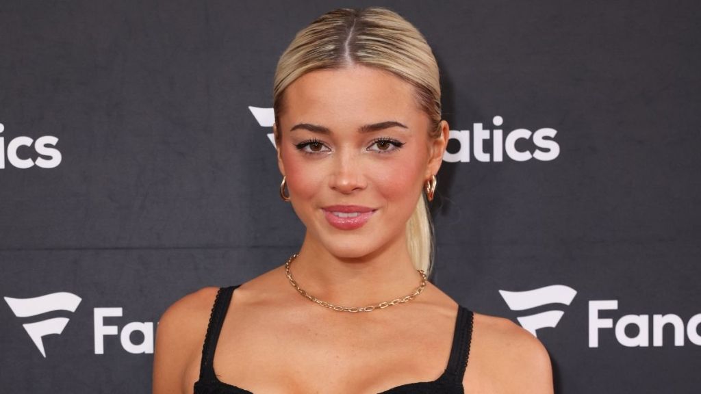 Livvy Dunne Commands Attention in Cutout Monokini on Baywatch Reboot Set