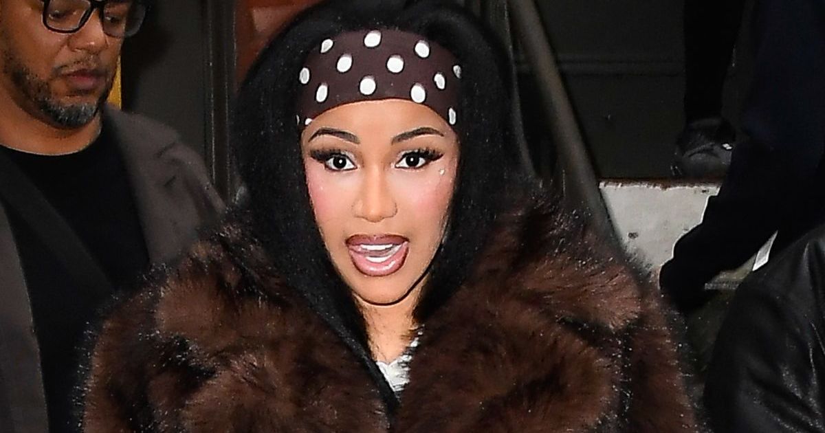 Cardi B Swaps Bodysuits With Stylish Polka Dot Rowen Rose&hellip;