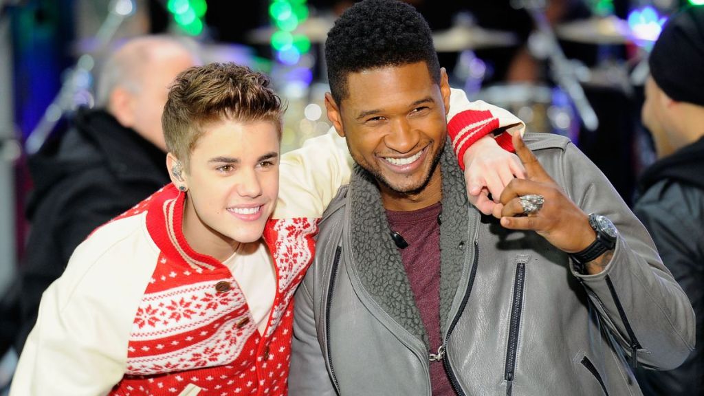 Usher Reportedly Claps Back at 'Heated Exchange' With Justin Bieber Claims