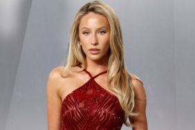 Alix Earle's Bob Mackie Dress Held up by Strings Is Sheer at Right Places