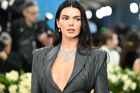 Kendall Jenner's Sheer Gucci Shirt Hangs on by Single Button for Vogue