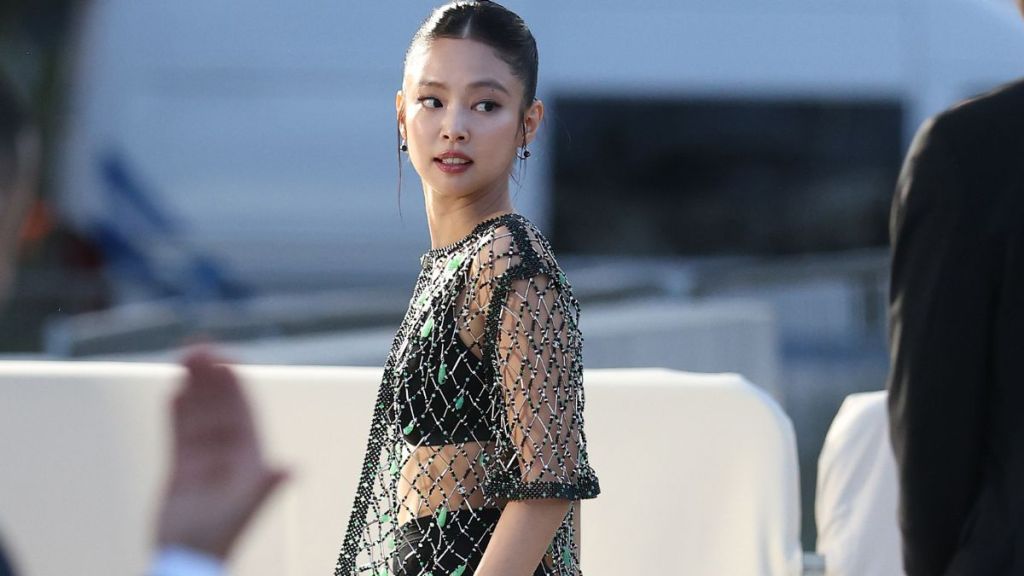 BLACKPINK’s Jennie Lights Up Paris Fashion Week in See-Through Look