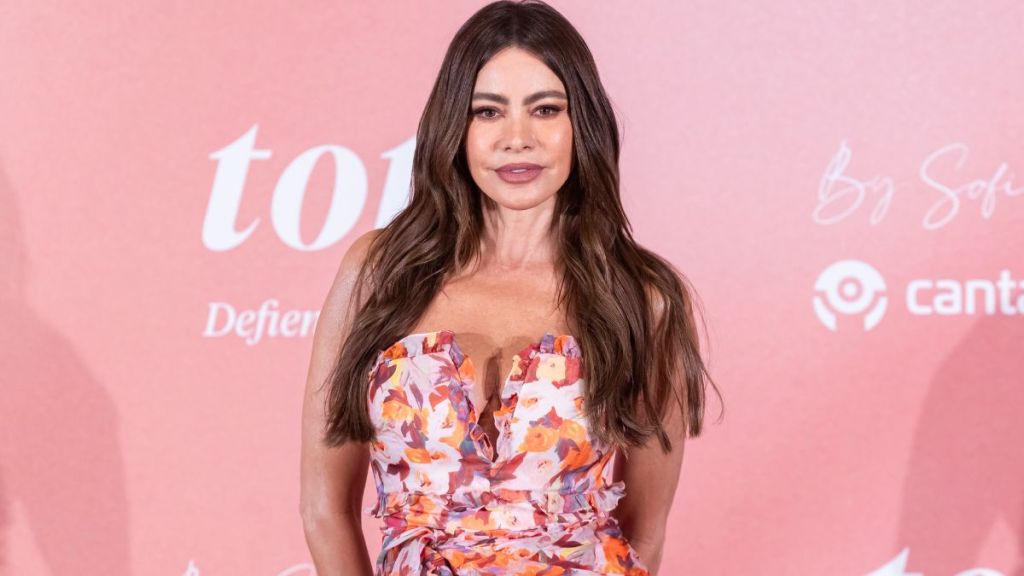 Sofia Vergara's Fully Sheer Top Look Sets Temps Soaring for Paris Run