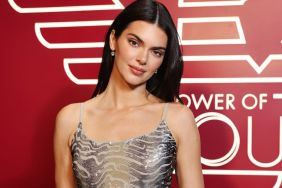 Kendall Jenner's Lacy Top Is Boldly Held by Two Strings for Outing