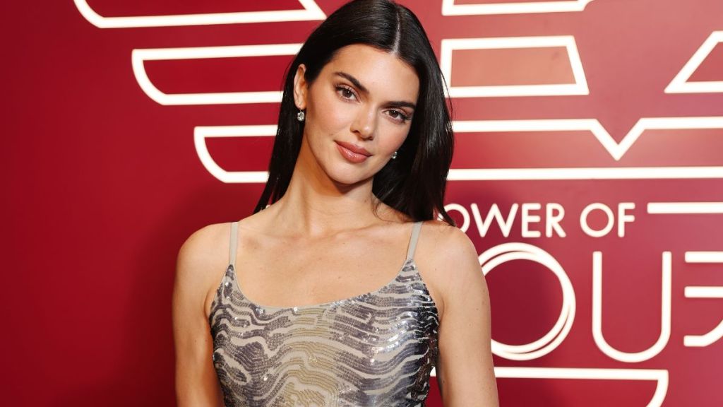 Kendall Jenner's Lacy Top Is Boldly Held by Two Strings for Outing