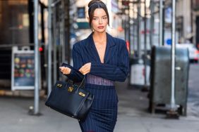 Maura Higgins Nails Cowboy Chic in Denim Y/Project Micro Shorts