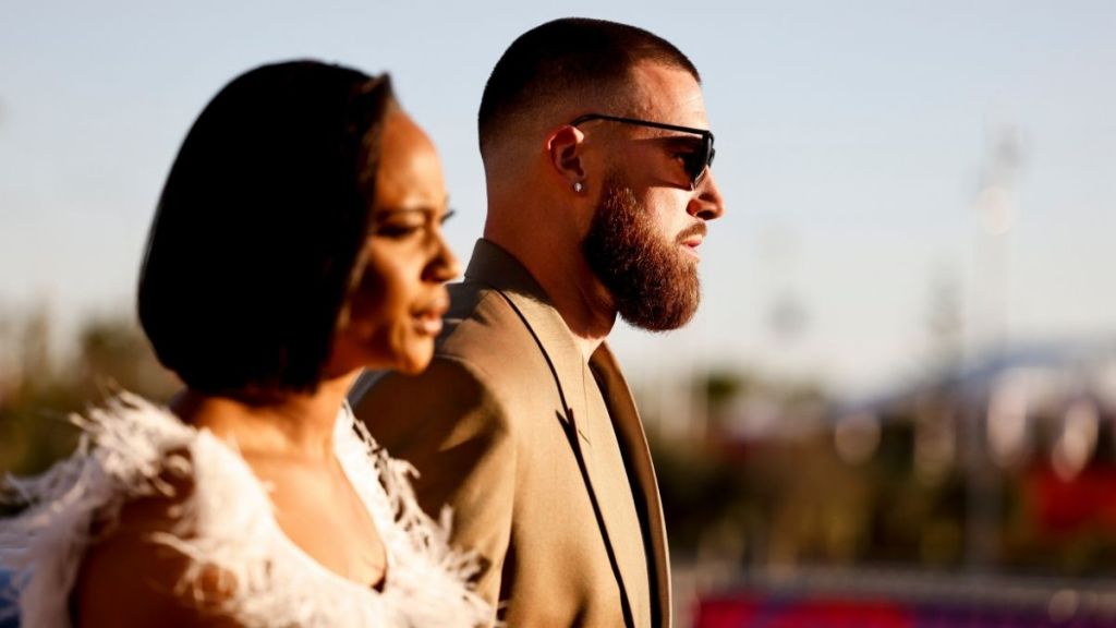 Travis Kelce’s Ex Steps Out in Short Slit Dress in New Photos