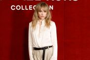 Suki Waterhouse's Paul Aaron Beaded Bikini Top Comes With Fringe Detail