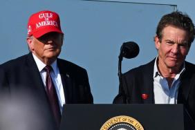 Dennis Quaid Talks About Flying in Air Force One With Donald Trump