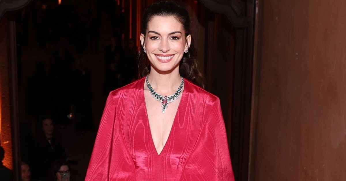 Anne Hathaway's Bodysuit Has Way Too Many Cutouts in Film's BTS Video