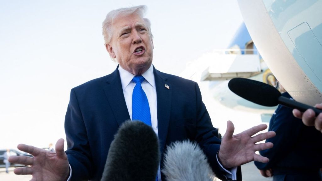 Donald Trump Justifies ICE at Airports Using Weird Analogy