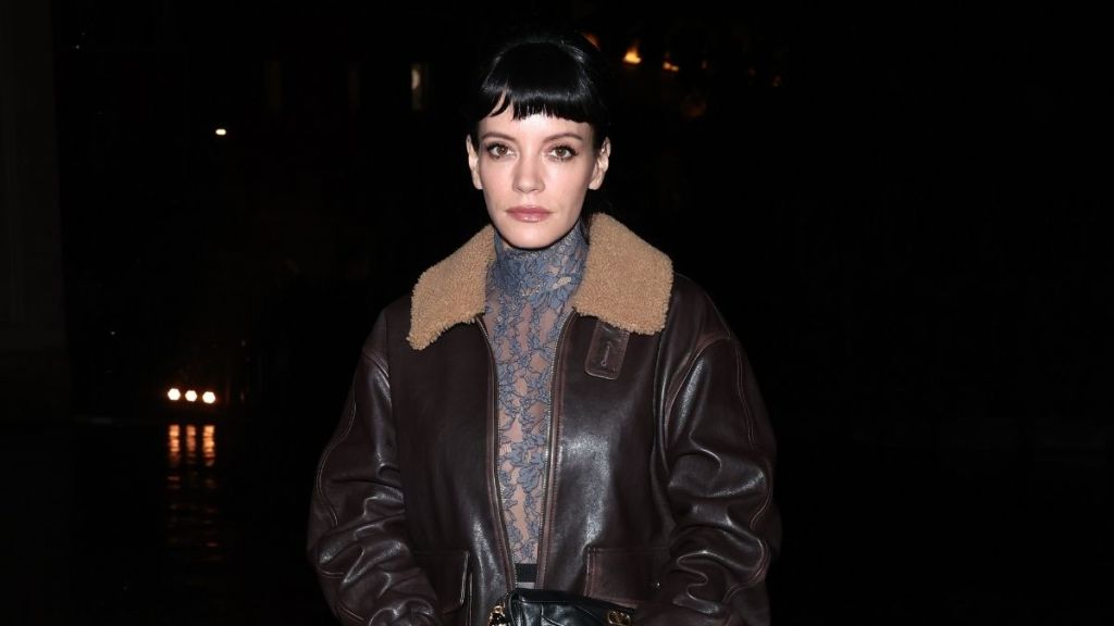 Lily Allen’s Completely Sheer Dress Is Unlike Anything for Fashion Show