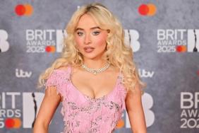 Sabrina Carpenter Models Vintage Luis Estevez Scarf as Top for Brazil Outing