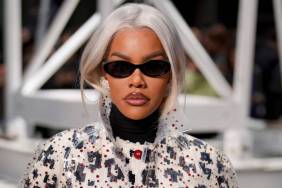 Teyana Taylor Goes Incognito in Icy Blonde Bob at Chanel PFW Show