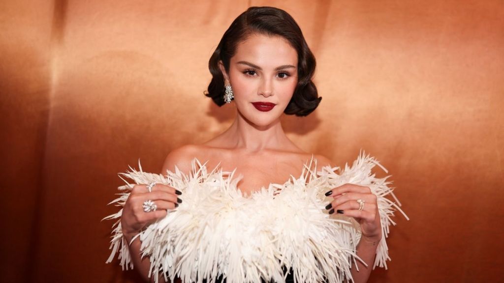 Selena Gomez Rocks Denim Micro Shorts Look for Husband's Birthday