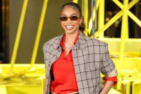 Lori Harvey’s Chanel Skirt Boasts Unbelievably High Slit at Paris Show